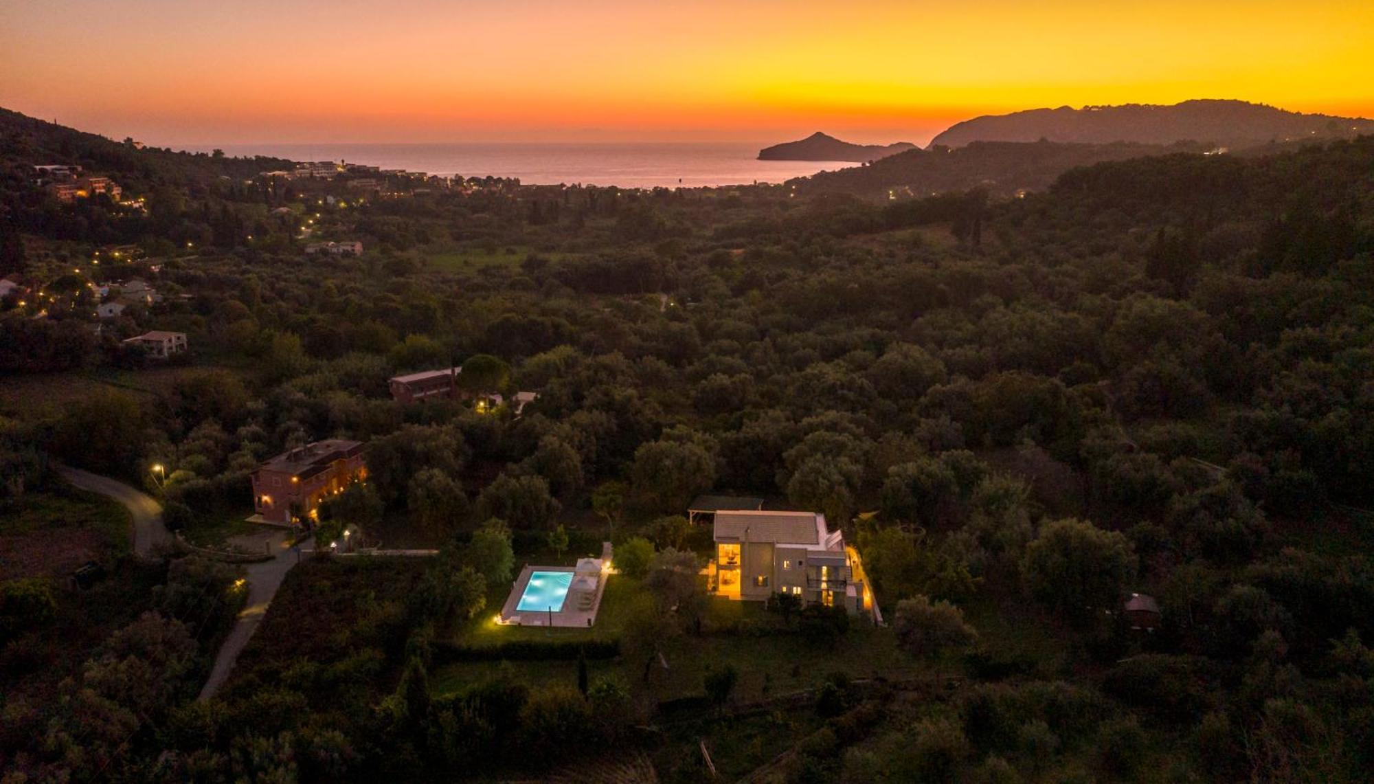 Villa Stefania Agios Georgios Pagon Esterno foto
