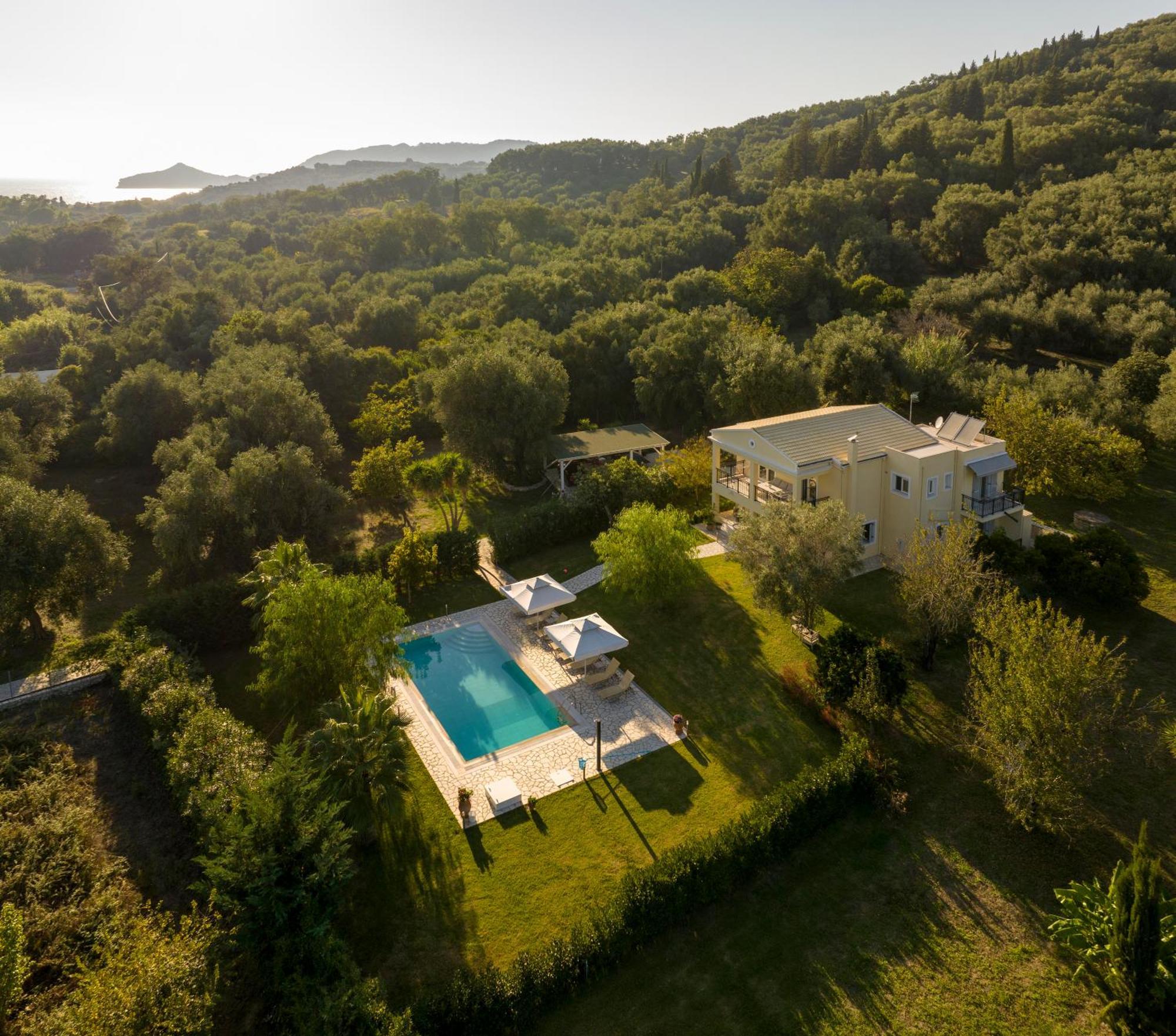 Villa Stefania Agios Georgios Pagon Esterno foto