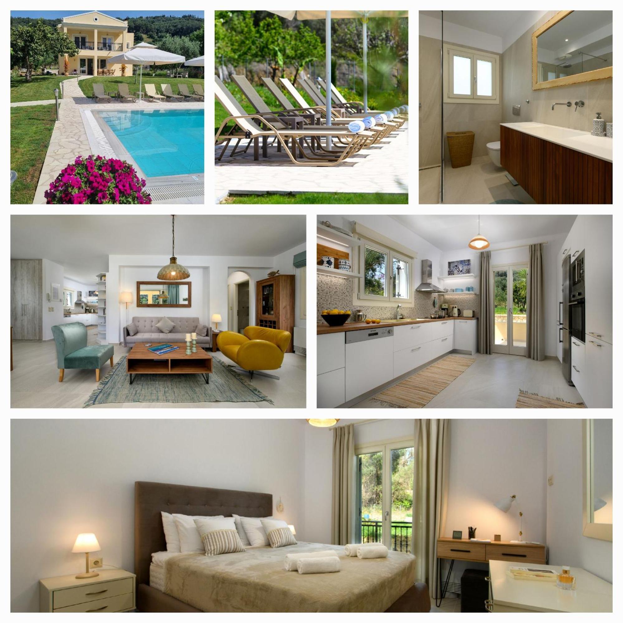 Villa Stefania Agios Georgios Pagon Esterno foto